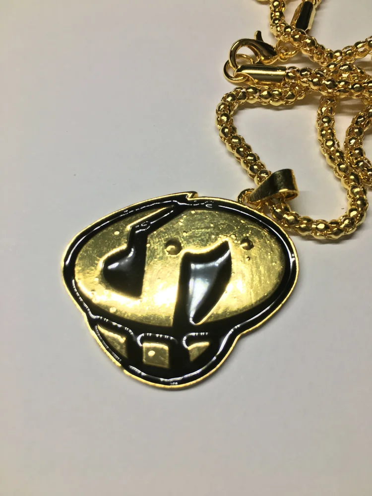 POKEMON GOLD TEAM SKULL NECKLACE  Okami cards
