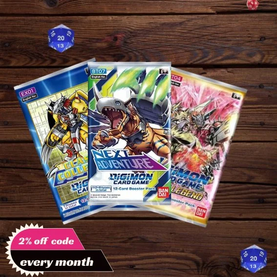 DIGIMON SUBSCIPTION BOX Okami cards DIGIMON SUBSCIPTION BOX Okami cards