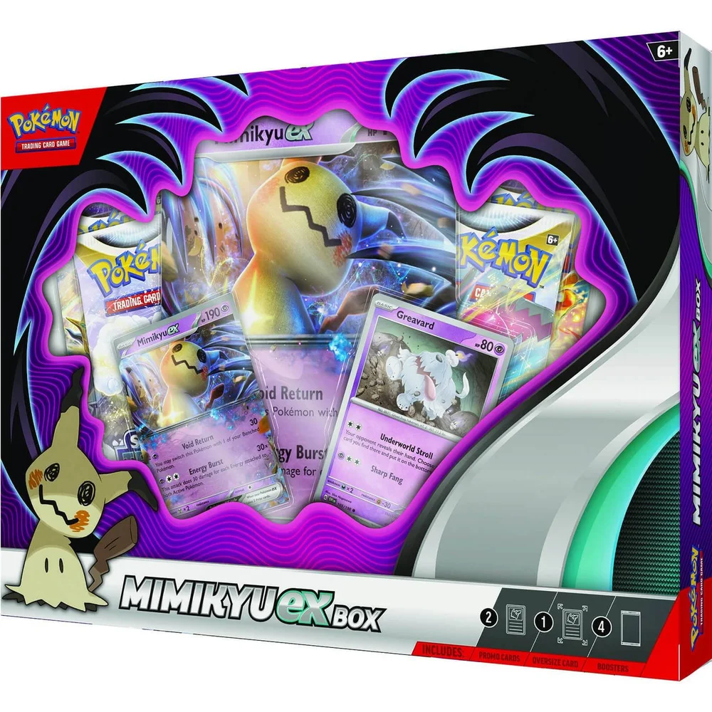 pokmon trading card games: mimikyu ex box youll be able to discover new adventures and thrilling battles with your friends Pokemon TCG: Mimikyu EX Box