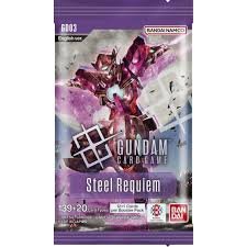 GUNDAM TCG GD03 BOOSTER BOX PACK STEEL REQUIEM