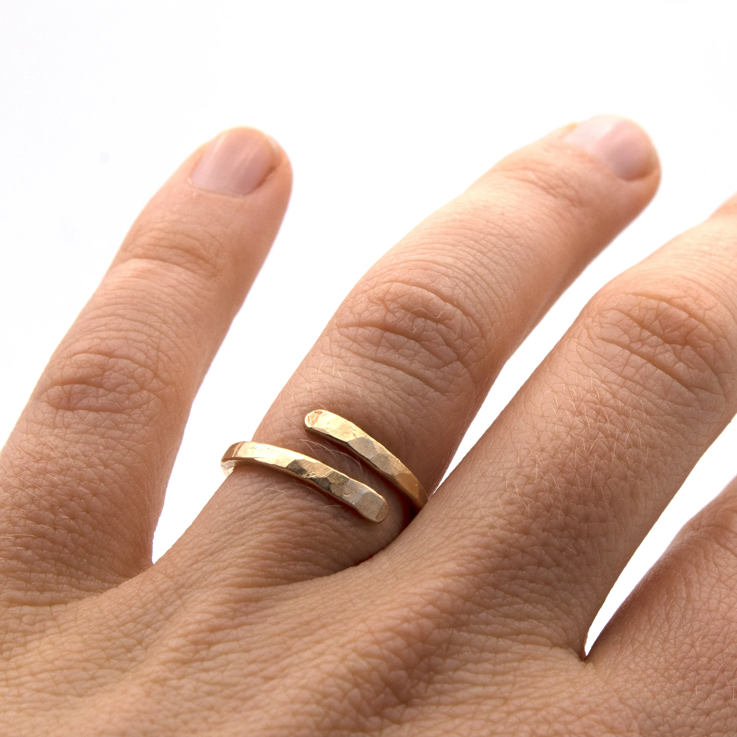 Hammered Gold Sister Ring2.jpg