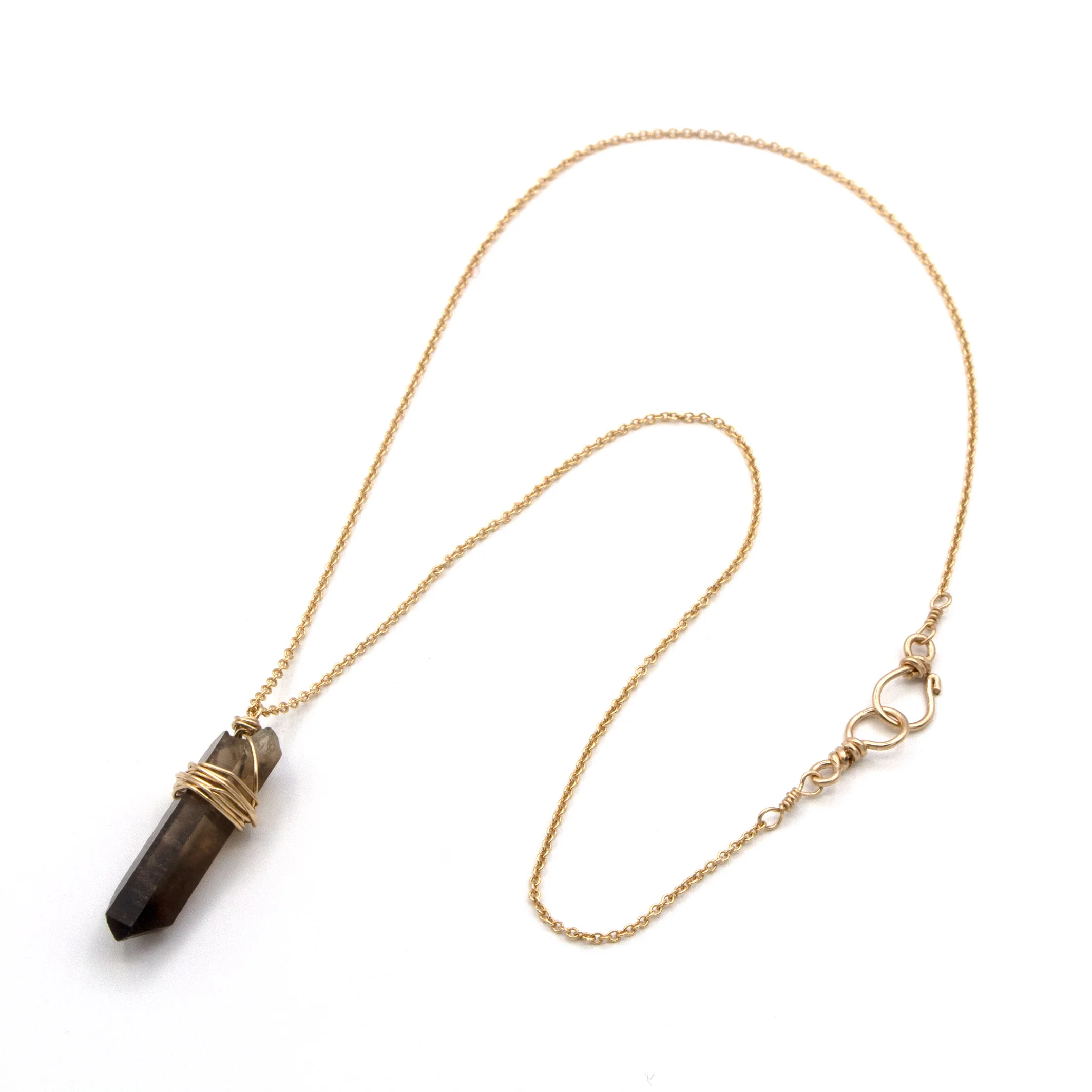 Smoky Quartz Crystal Necklace1.jpg