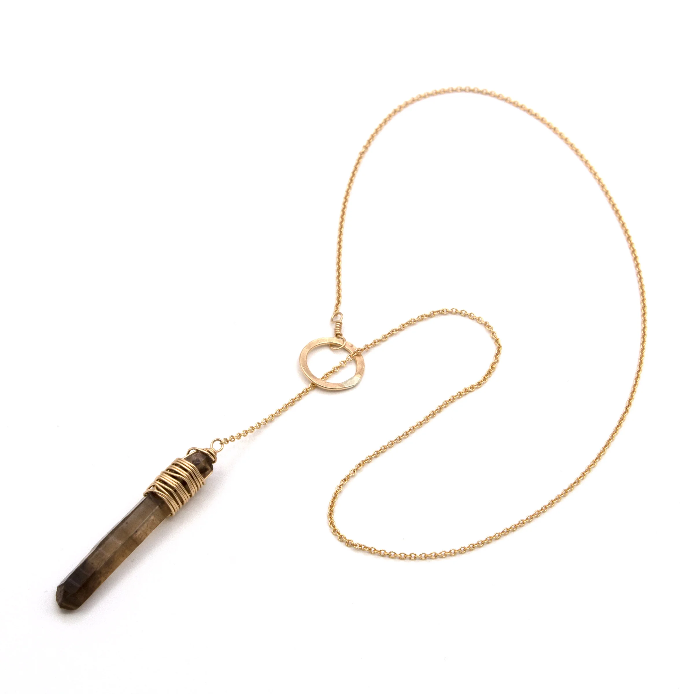 Smoky Quartz Pendulum Necklace00.jpg