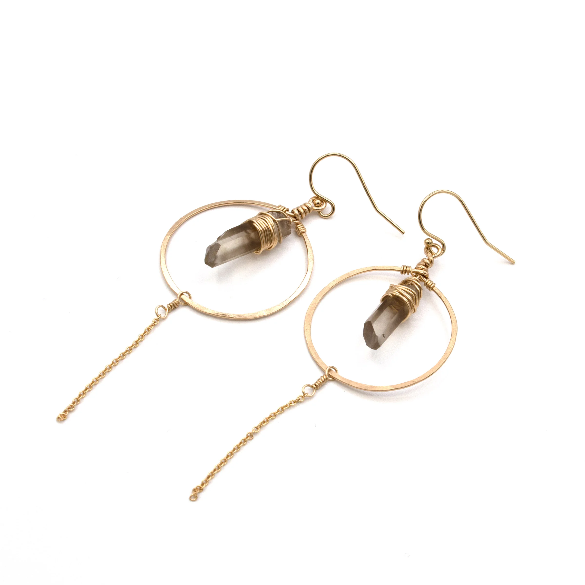 Smoky Quartz Rain Earrings5.jpg