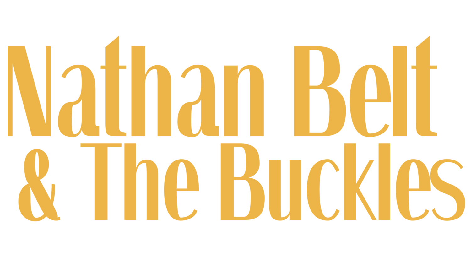 Nathan Belt & The Buckles