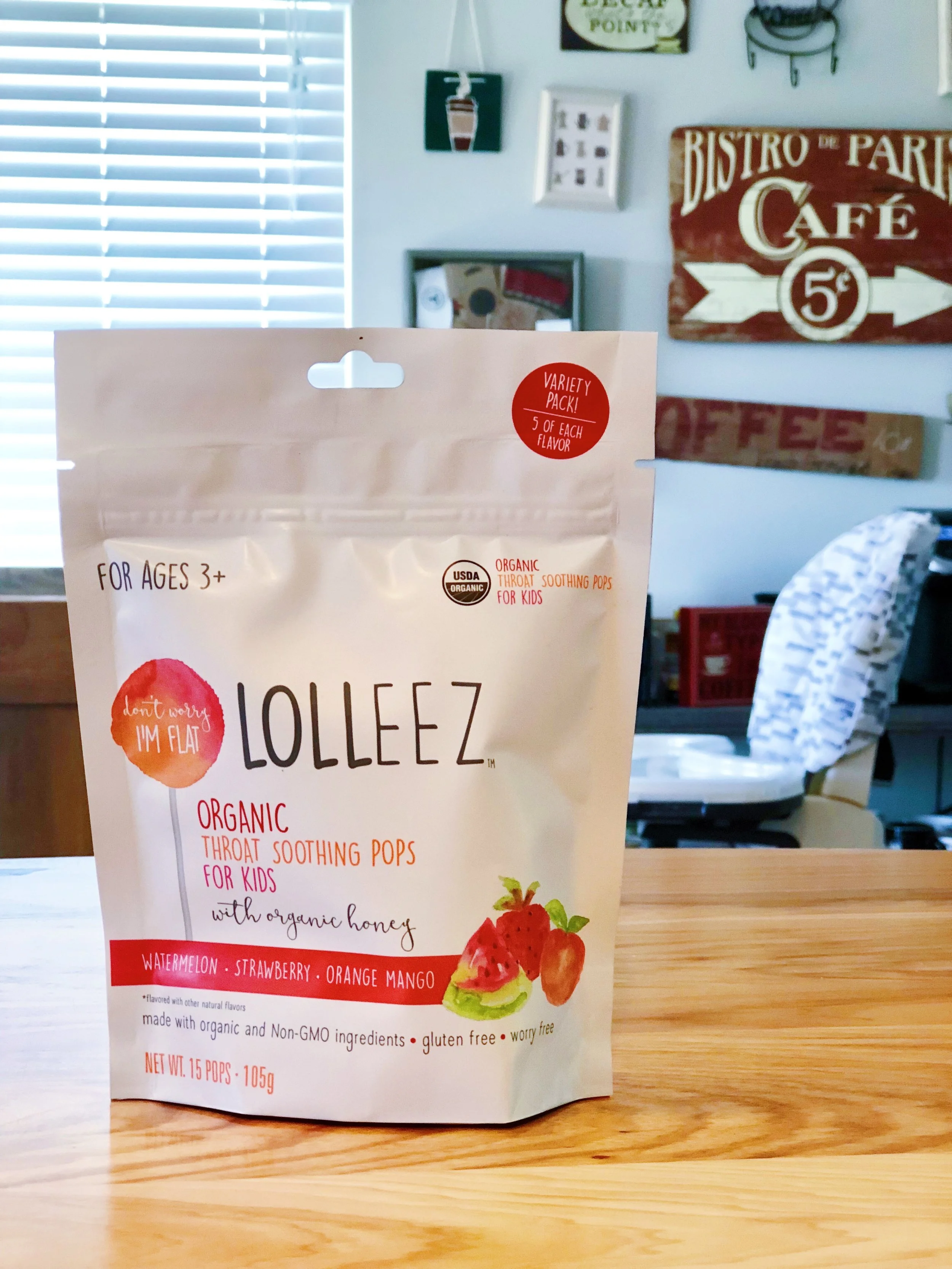 Organic Throat Soothing Pops For Kids | Lolleez Pops