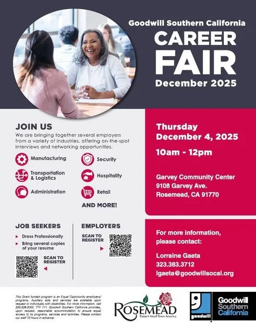 Goodwill Southern California Career Fair