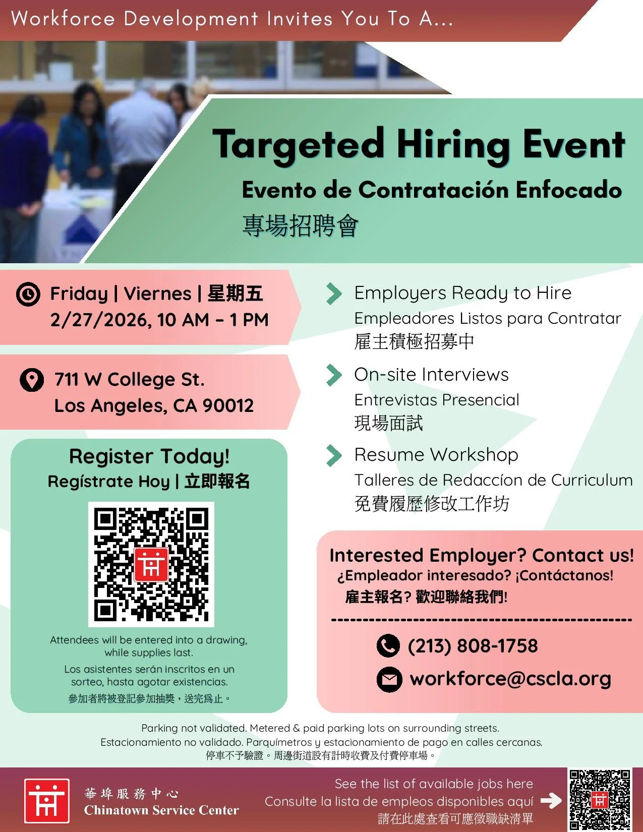 Targeted Hiring Event 