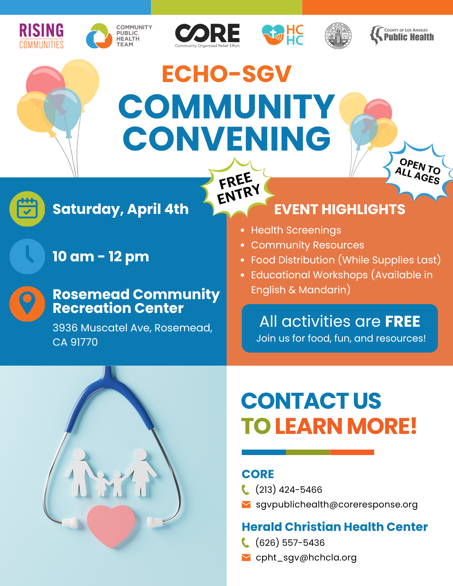 ECHO-SGV Community Convening
