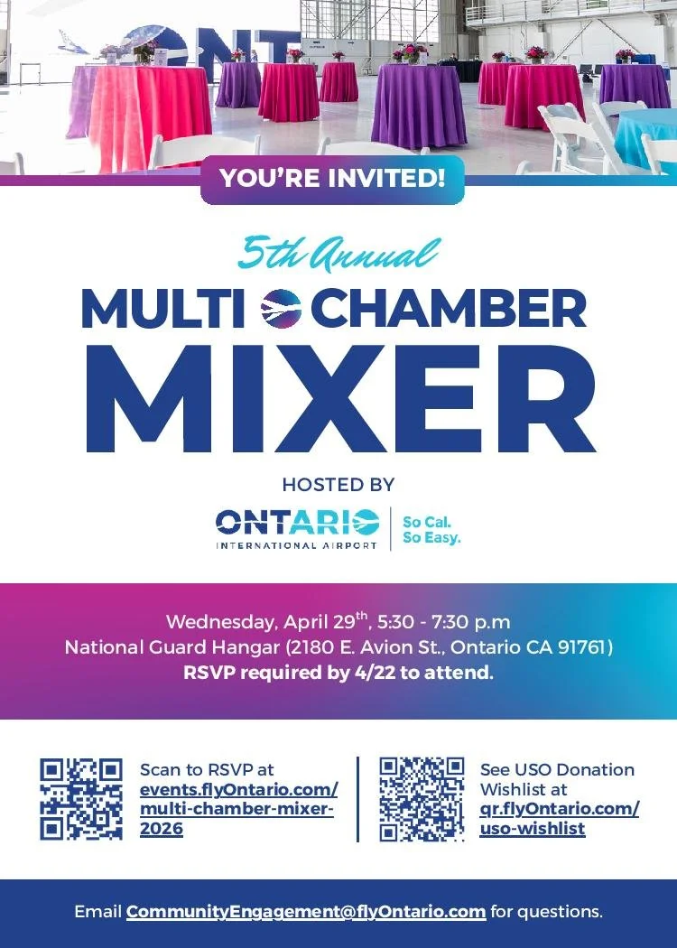 Ontario INternational Airport Annual Multi-Chamber Mixer