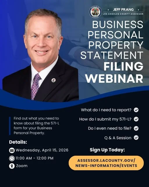 Business Personal Property Statement Filing Webinar