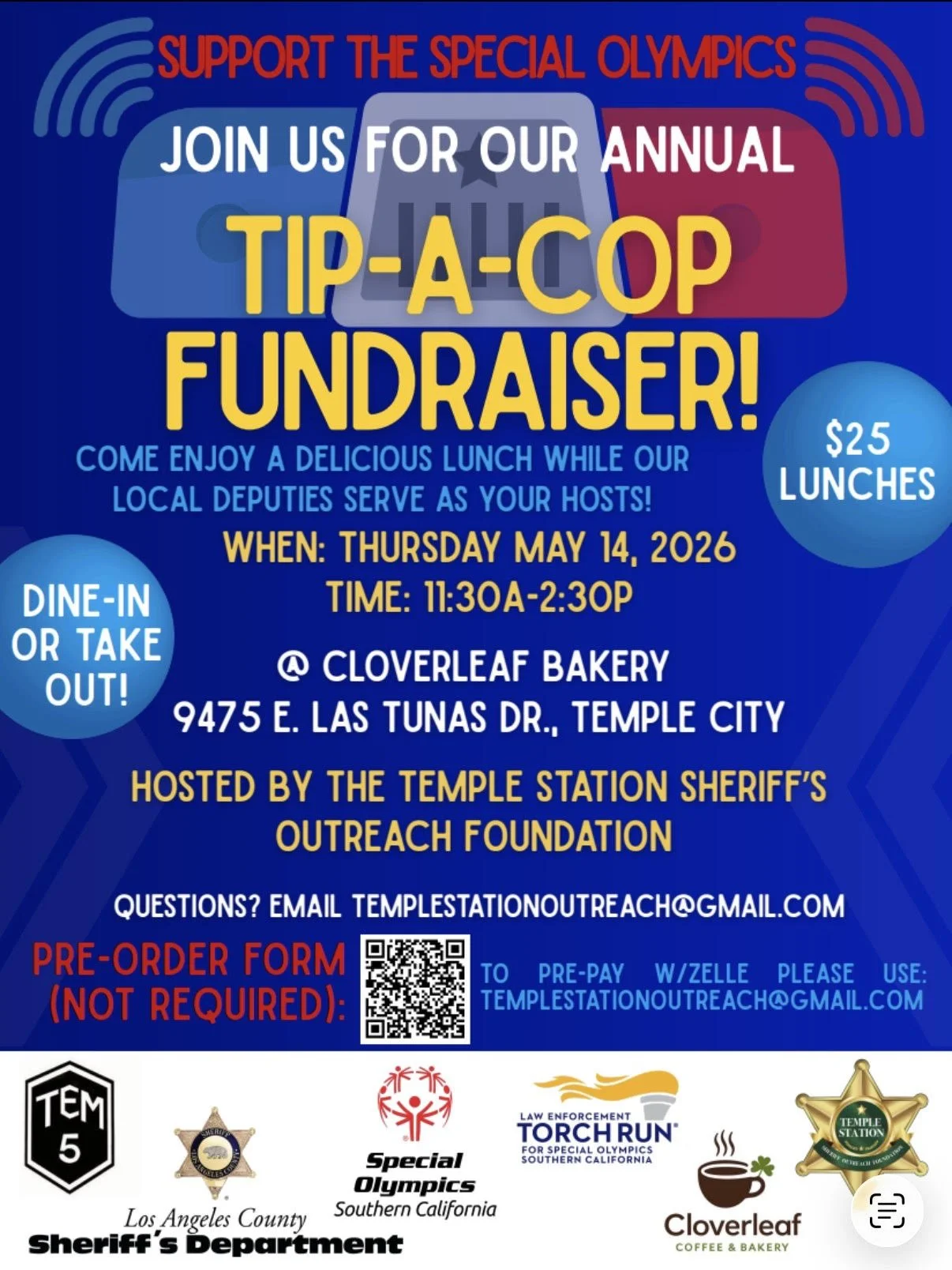 Tip- A - Cop Fundraiser 