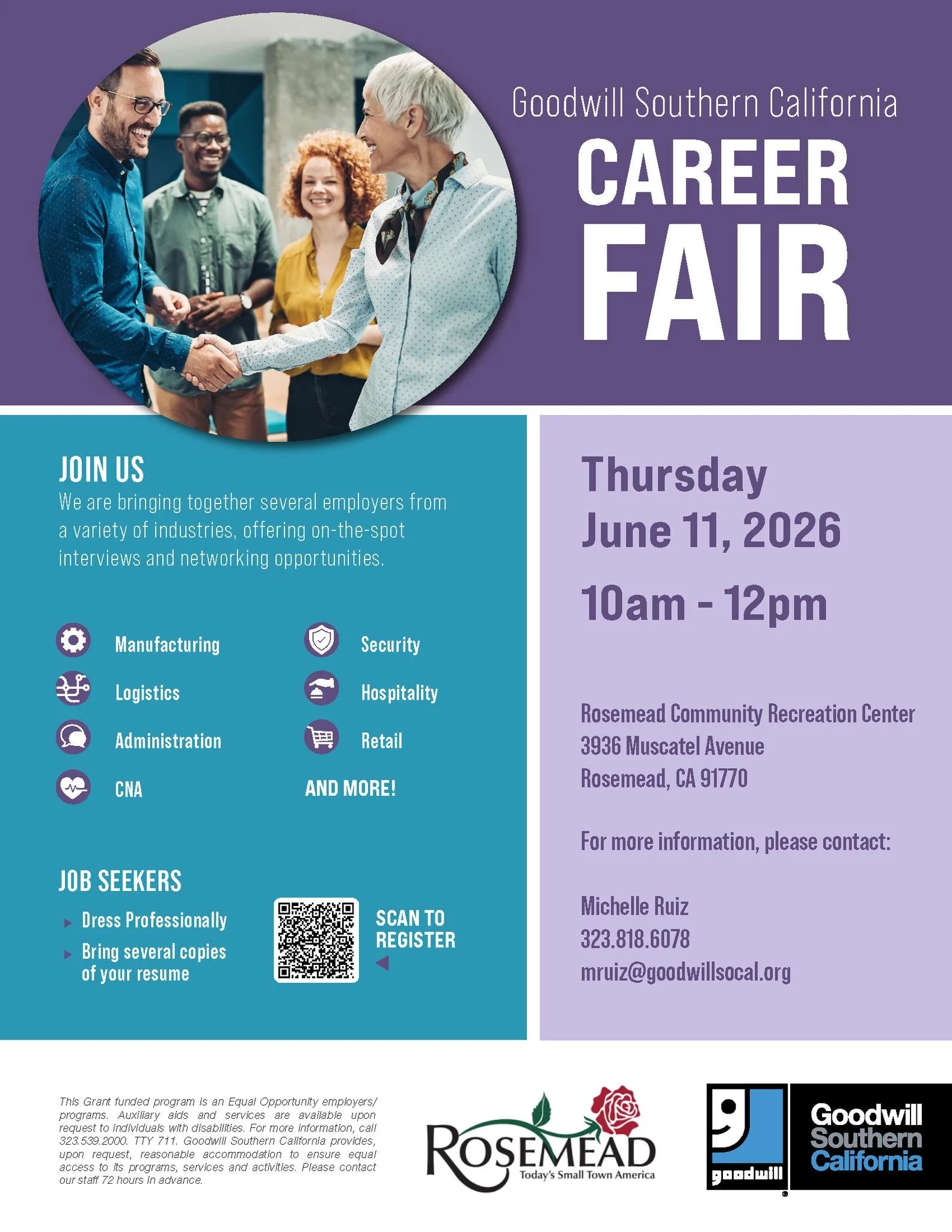 Goodwill Southern California Career Fair
