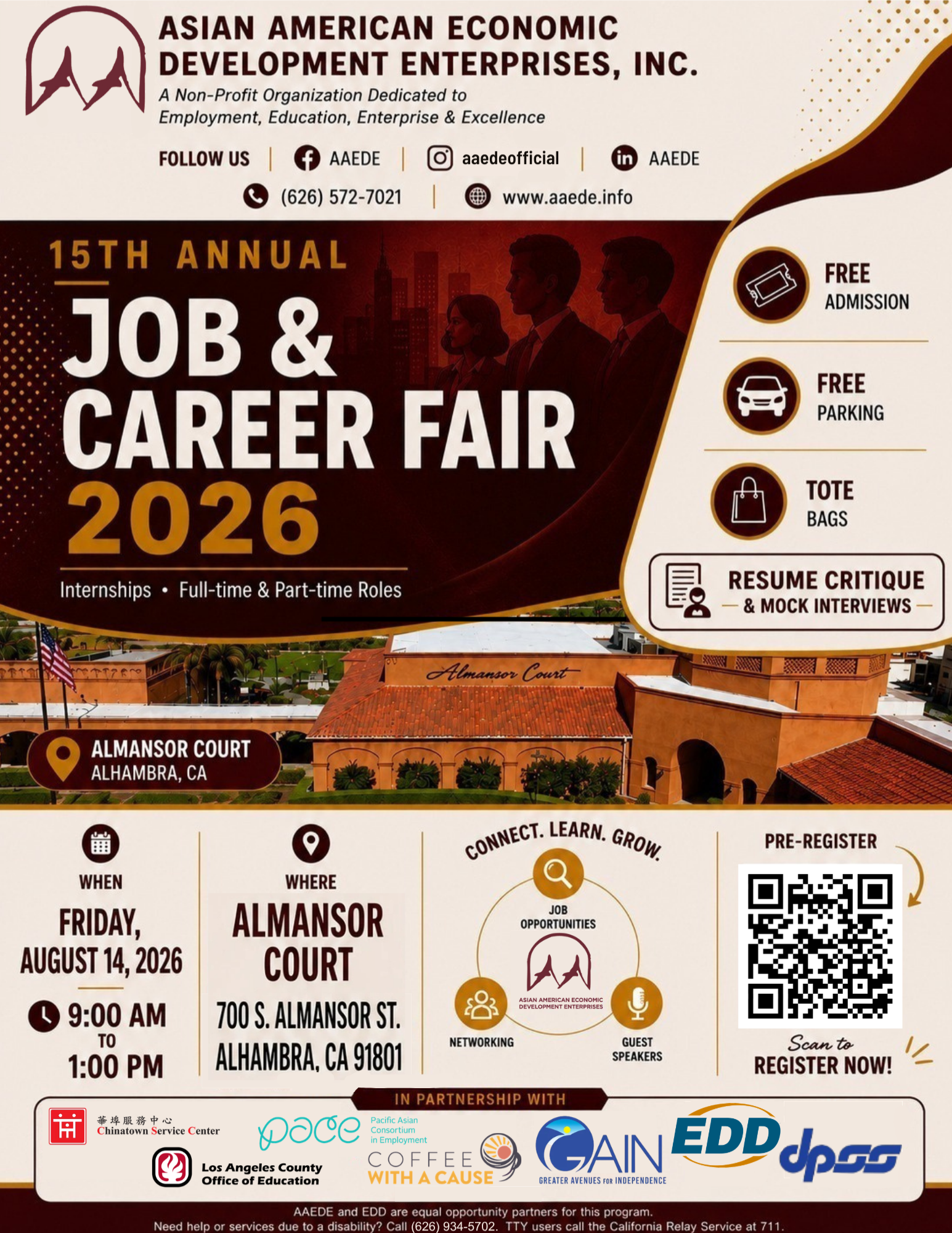 AAEDE Job &amp; Career Fair