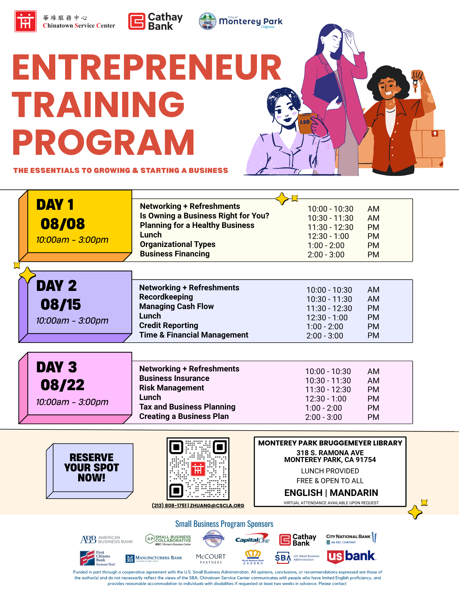 Entrepreneur Training Program  