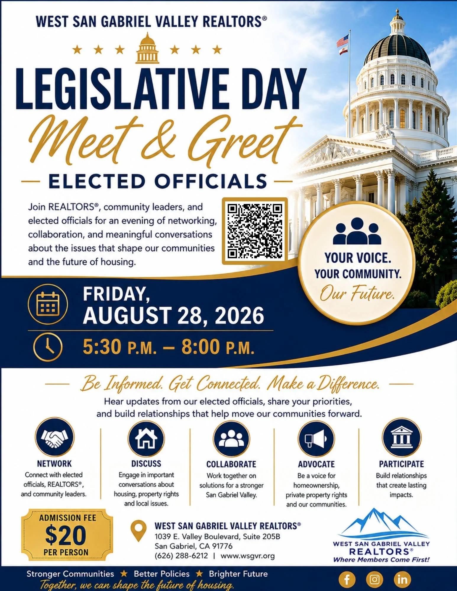 Legislative Day Meet &amp; Greet Mixer