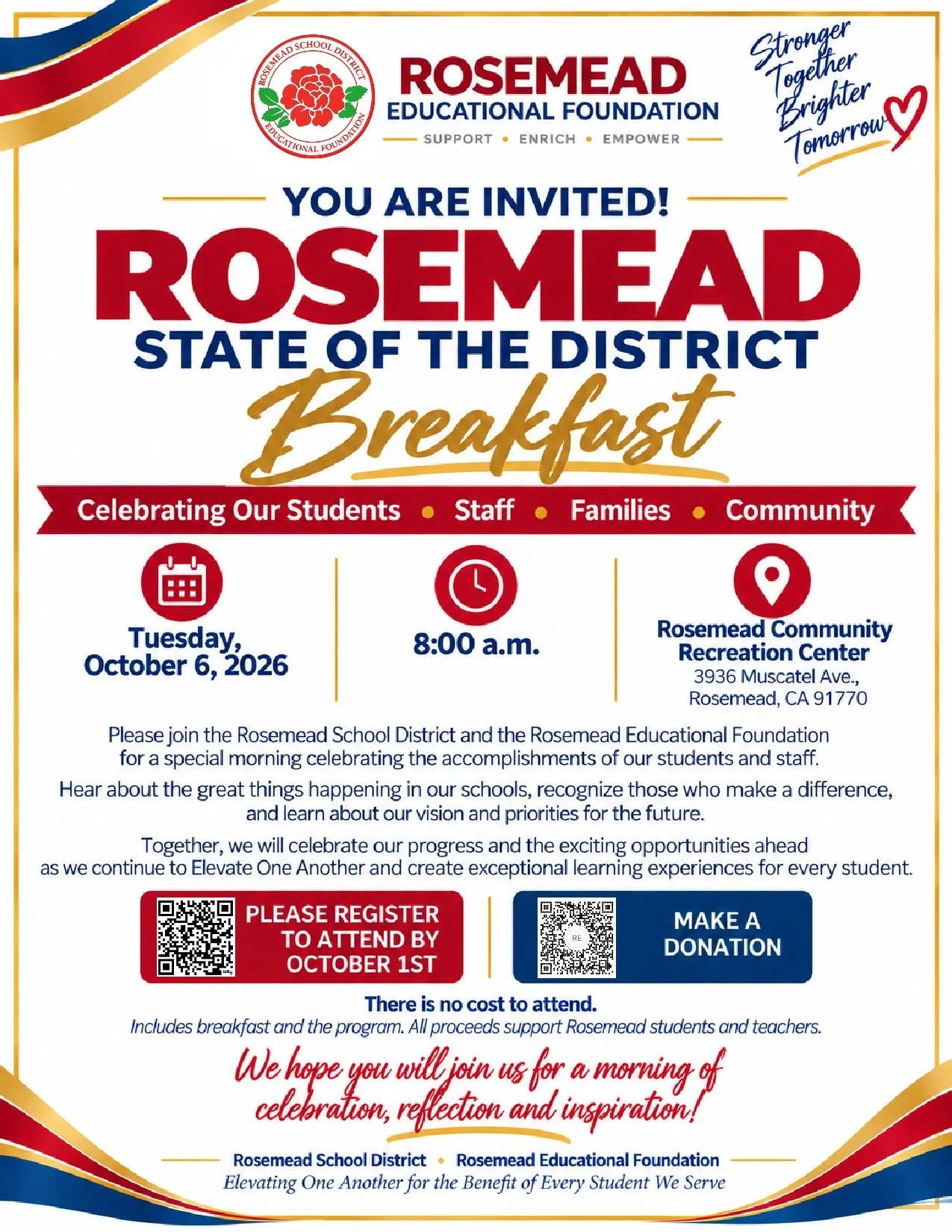 Rosemead State of the District 
