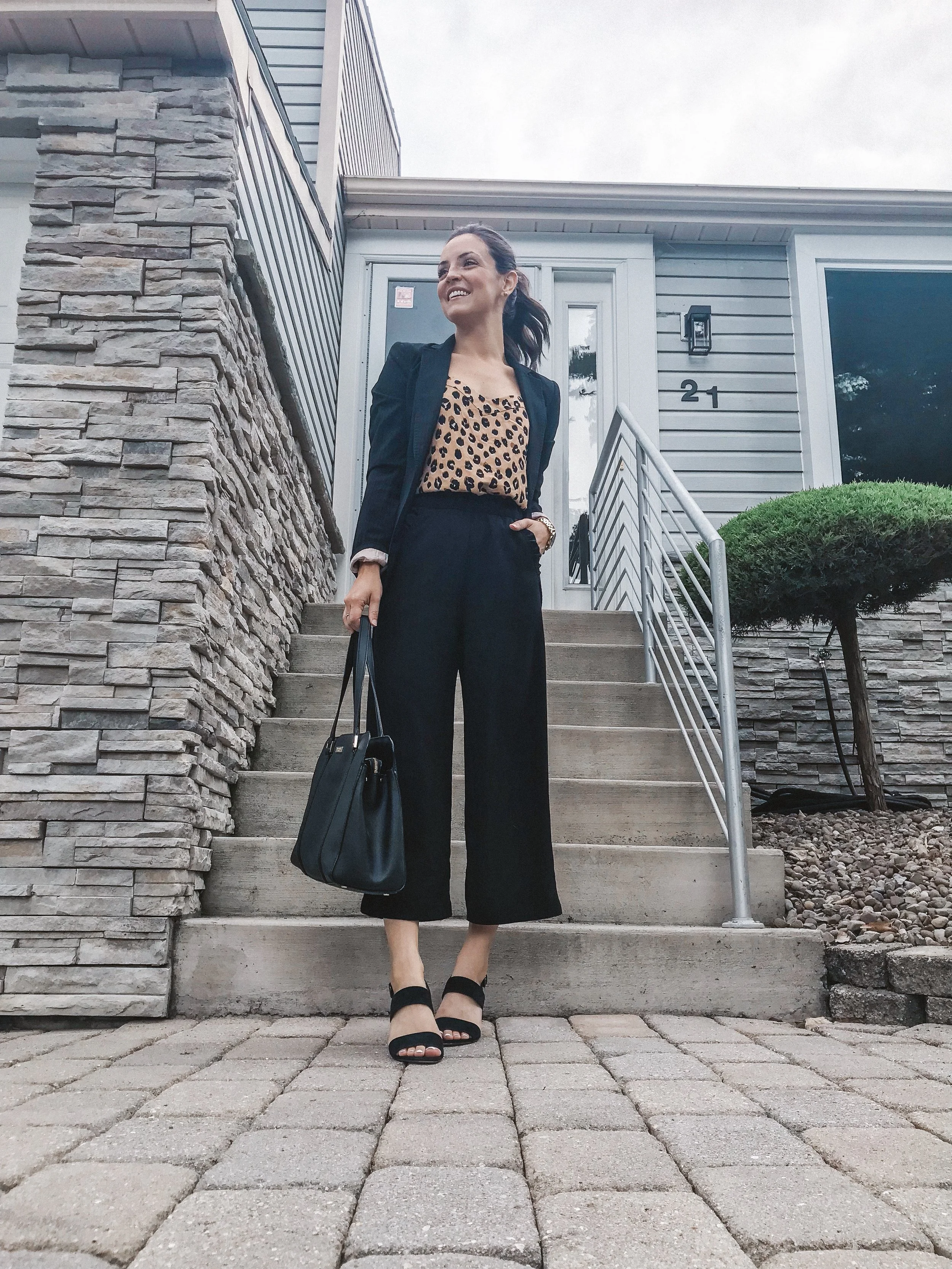 Leopard Print Cami Styled 4 Ways -- The Life She Wanders