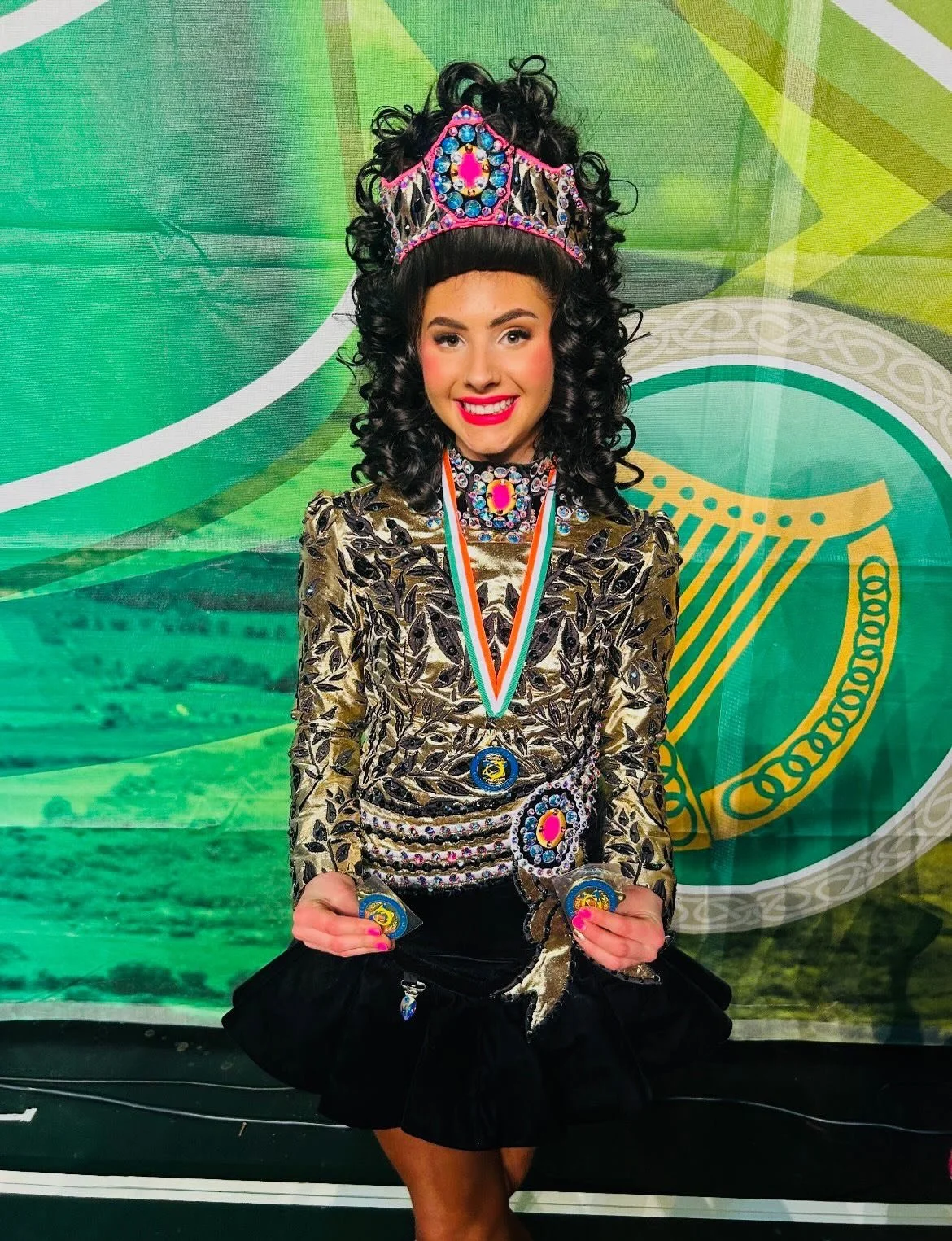 Harlow Quinn ⭐️🤩🇮🇪 18th Place in a beautiful Girls 16-17 championship in Killarney! You were absolutely gorgeous despite battling injury just 2 days before. Well done Harlow, the mental fortitude you displayed to push through was truly inspiring. 