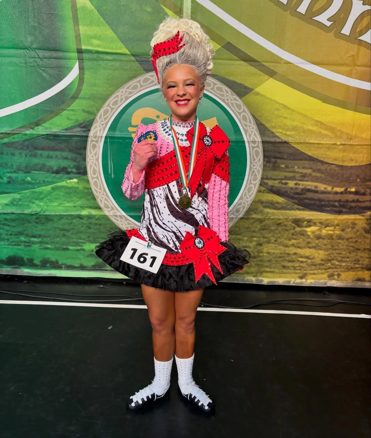 Makayla Demas 🤩 30th place in Girls U13! New personal best at the All-Ireland and some fantastic placements in the solo recalls! We are so proud! ❤️🇮🇪🥳