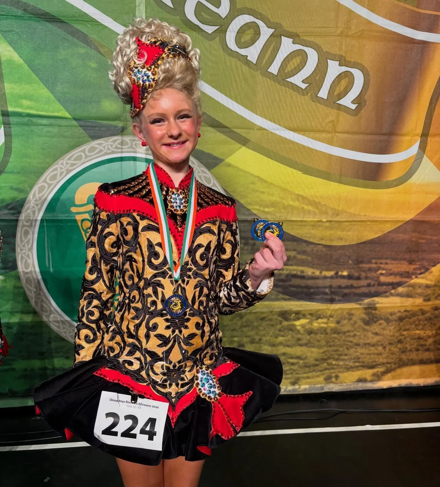 Maria Krasnikova 🤩 40th Place in Girls U13 and a first time overall recall at the All-Ireland Championships! Way to go Maria!! ❤️🇮🇪🥳
