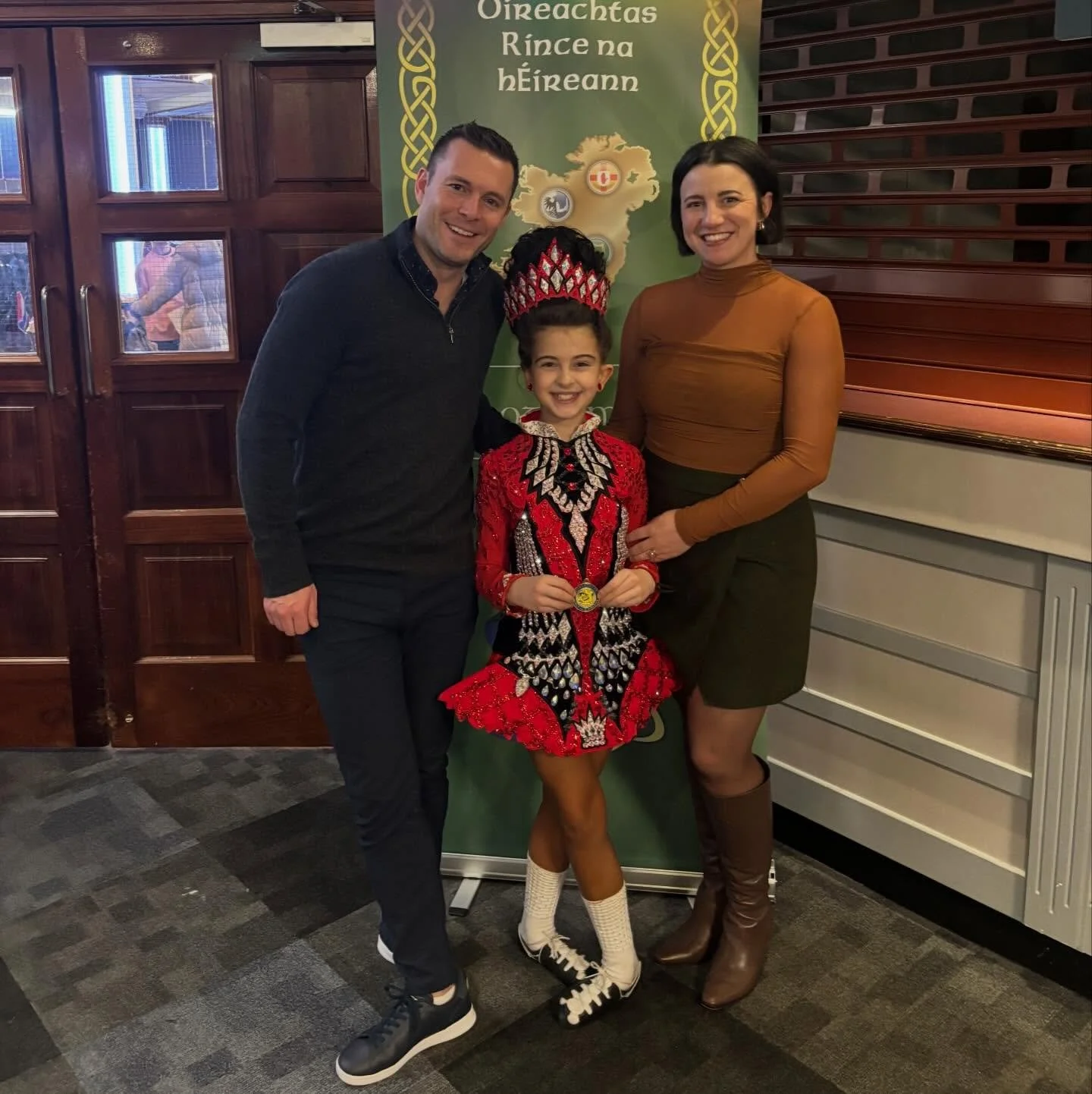 Isla Jans ⭐️ Coming home from her first All-Ireland with a solo recall medal! 🥳 Keep up the great work Isla! 🤩🇮🇪❤️