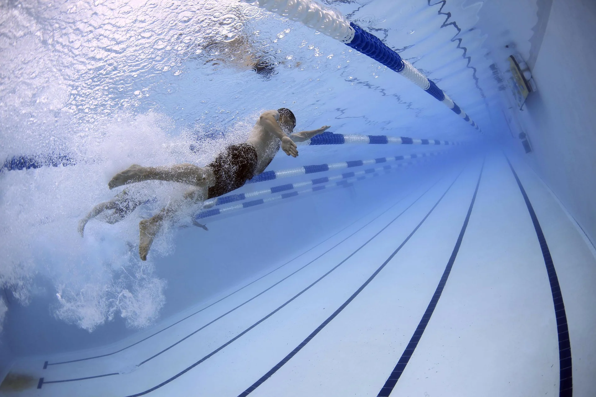 Swimming can provide beneficial cross-training for paddlers. 