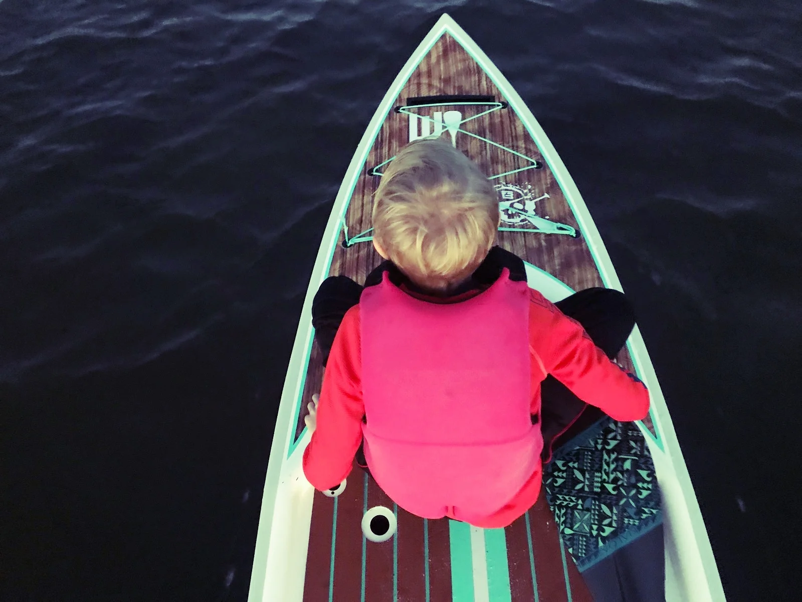 Paddling can be fun for the whole family. 