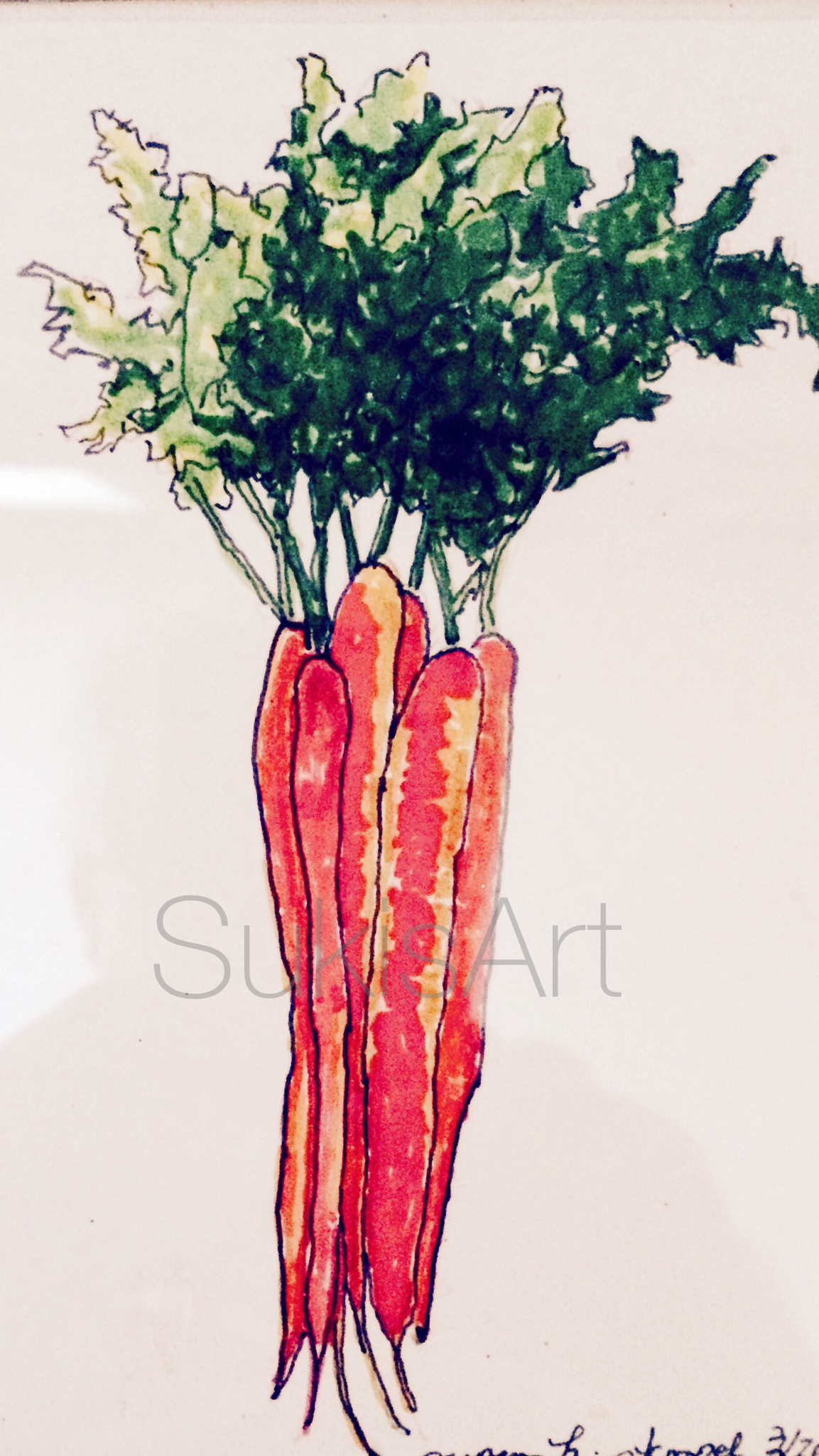 "Gathering of Carrots"