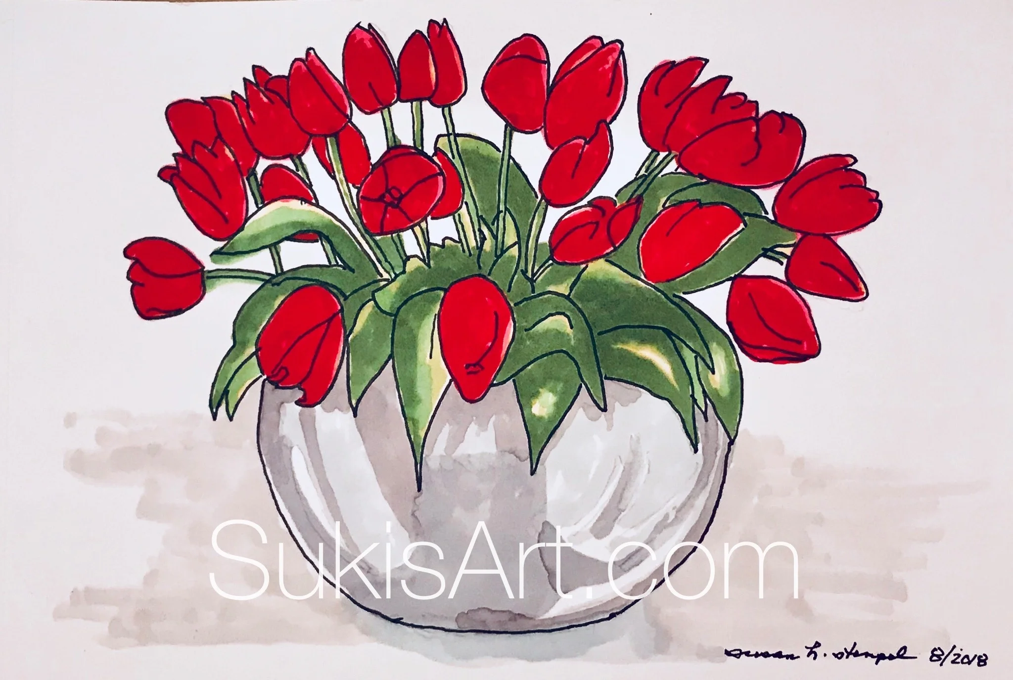 Red tulips w swag.jpg