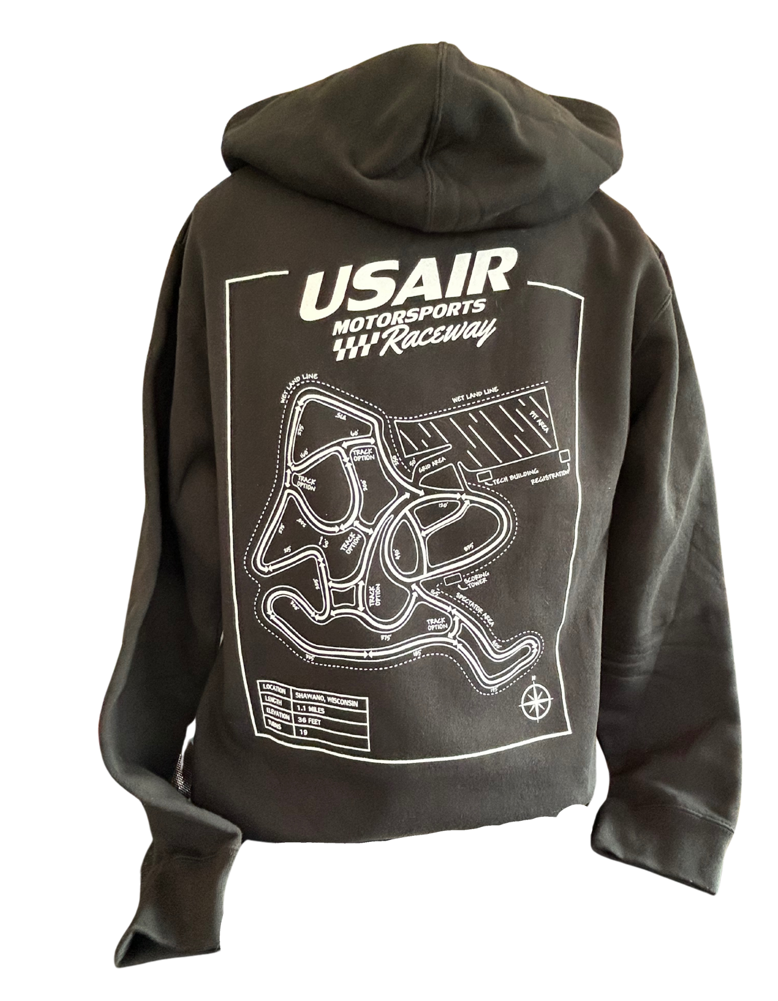Blue Print Hoodie