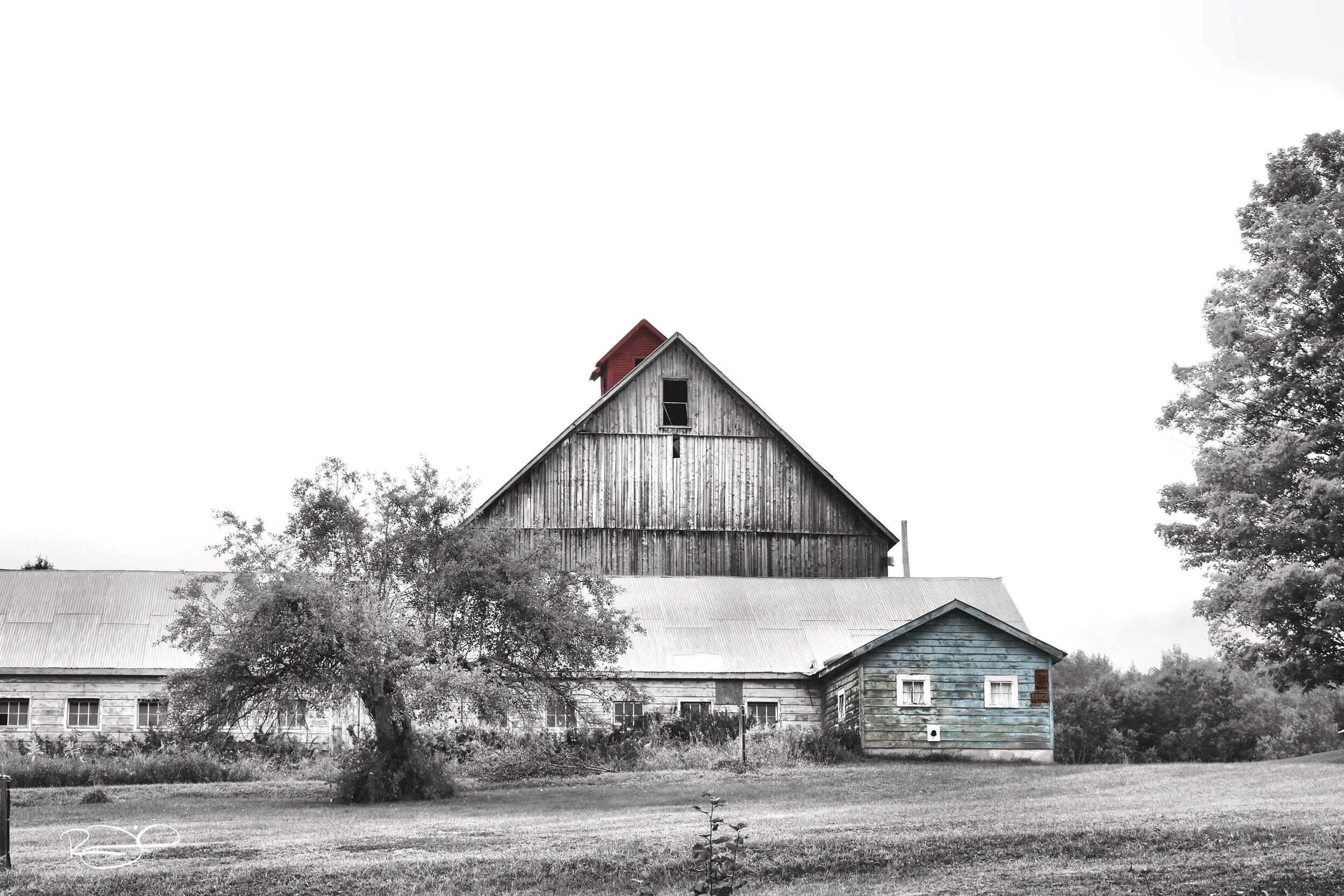 Blue Grey Barn