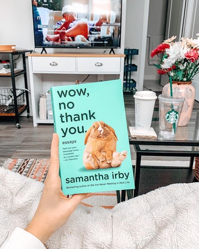 🌿REVIEW🌿
⠀⠀
Thank God for Samantha Irby. There is no one better to turn to in the midst of a global pandemic than a woman who does not give a single f*ck. Sam Irby's writing is hilarious, poignant, and perfectly suited to readers who are dealing wi