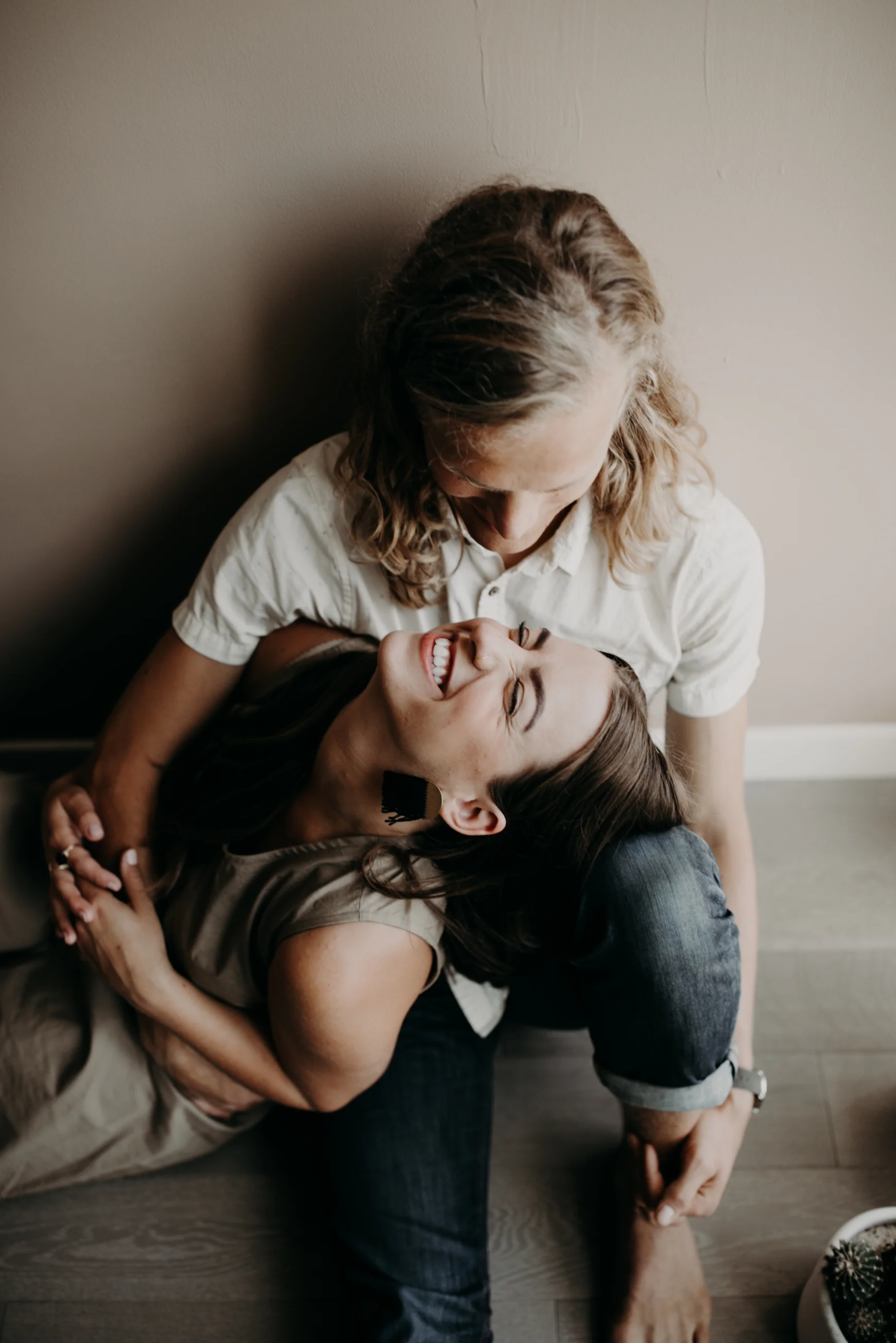 Moody In Home Downtown Los Angeles Anniversary Session Vanessa & Jake Emily Magers Photography-147.jpg