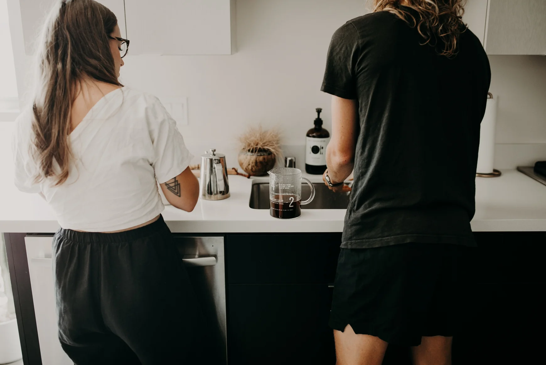 Moody In Home Downtown Los Angeles Anniversary Session Vanessa & Jake Emily Magers Photography-21.jpg