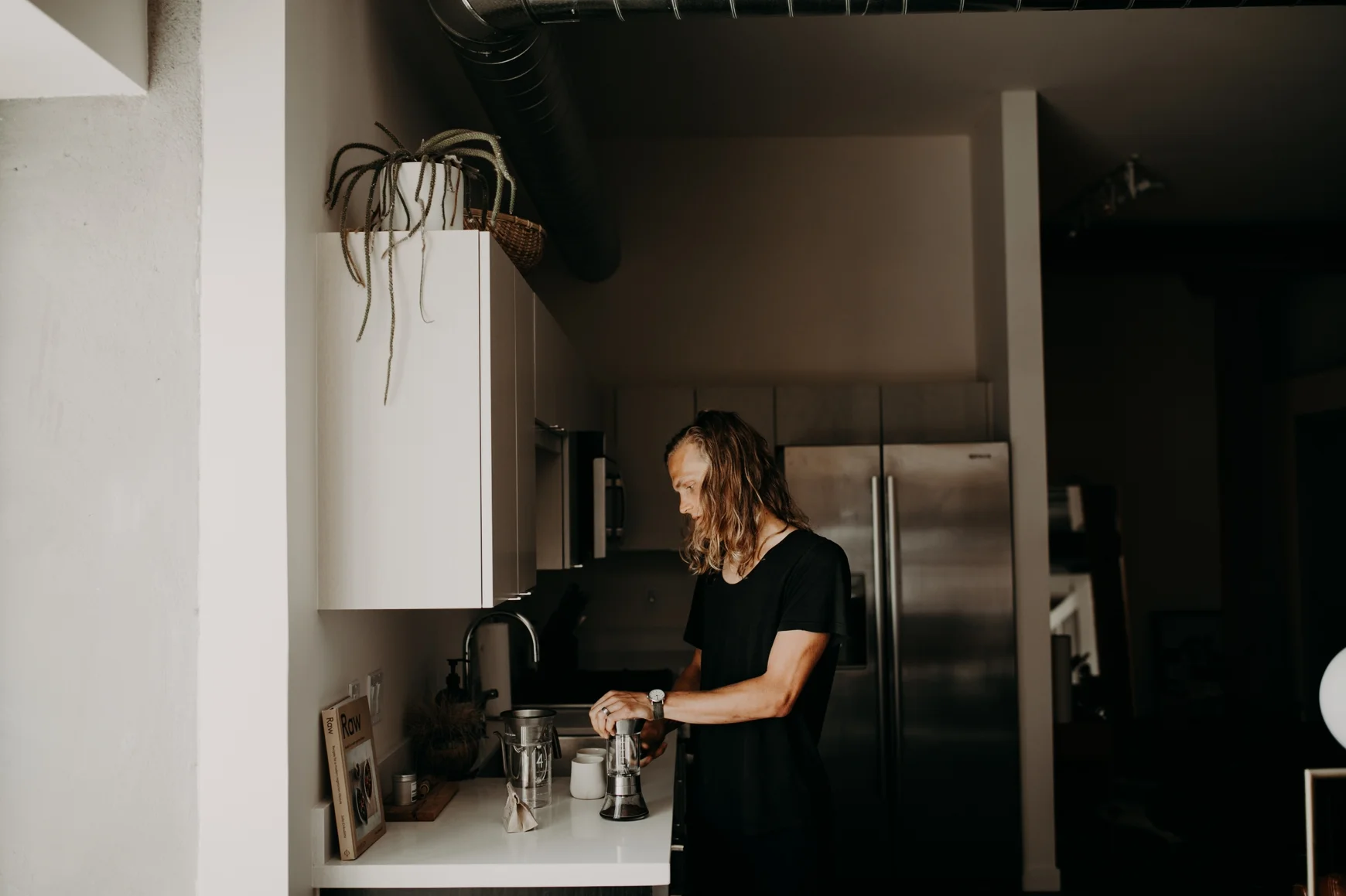 Moody In Home Downtown Los Angeles Anniversary Session Vanessa & Jake Emily Magers Photography-8.jpg