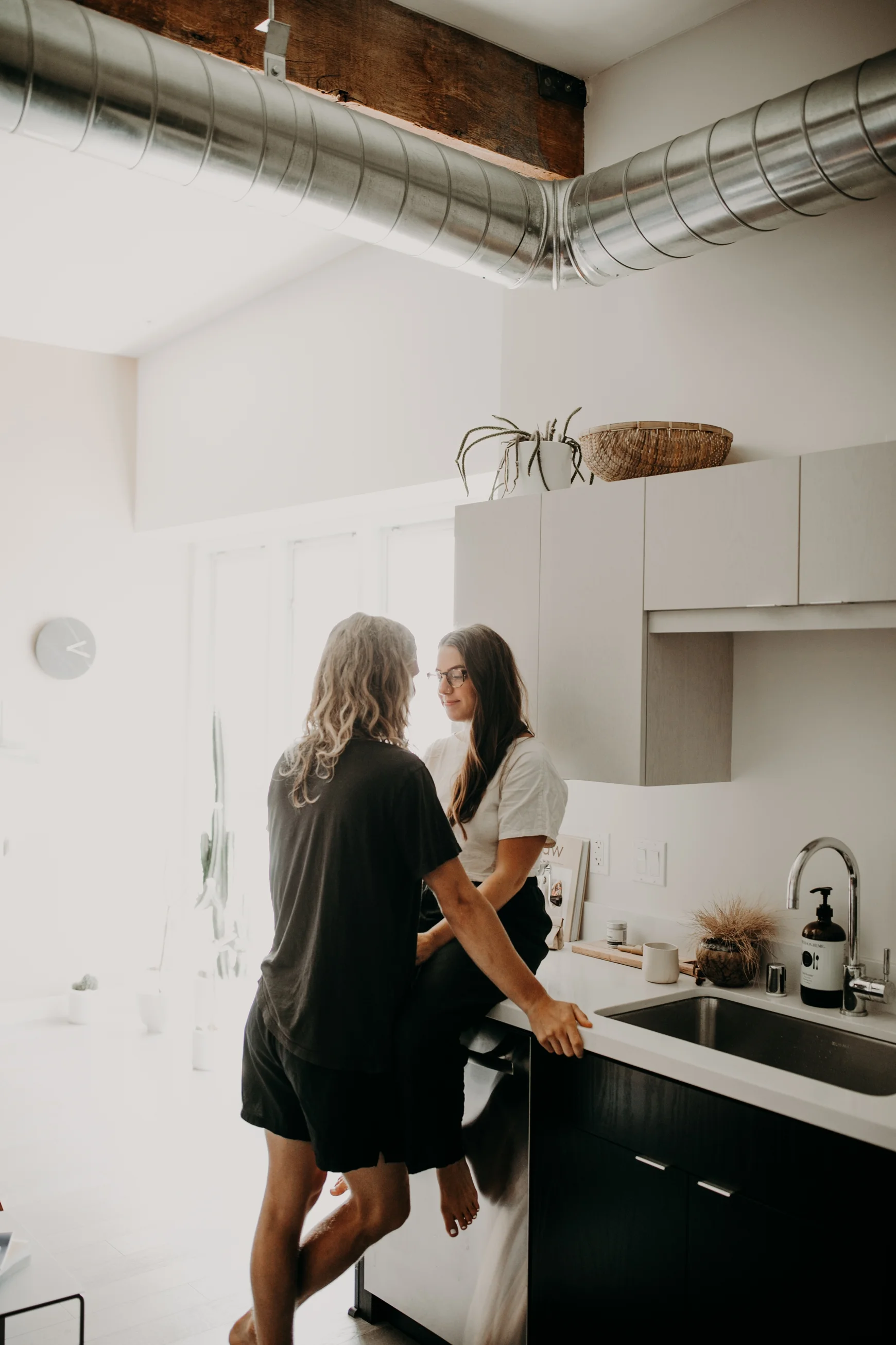 Moody In Home Downtown Los Angeles Anniversary Session Vanessa & Jake Emily Magers Photography-80.jpg