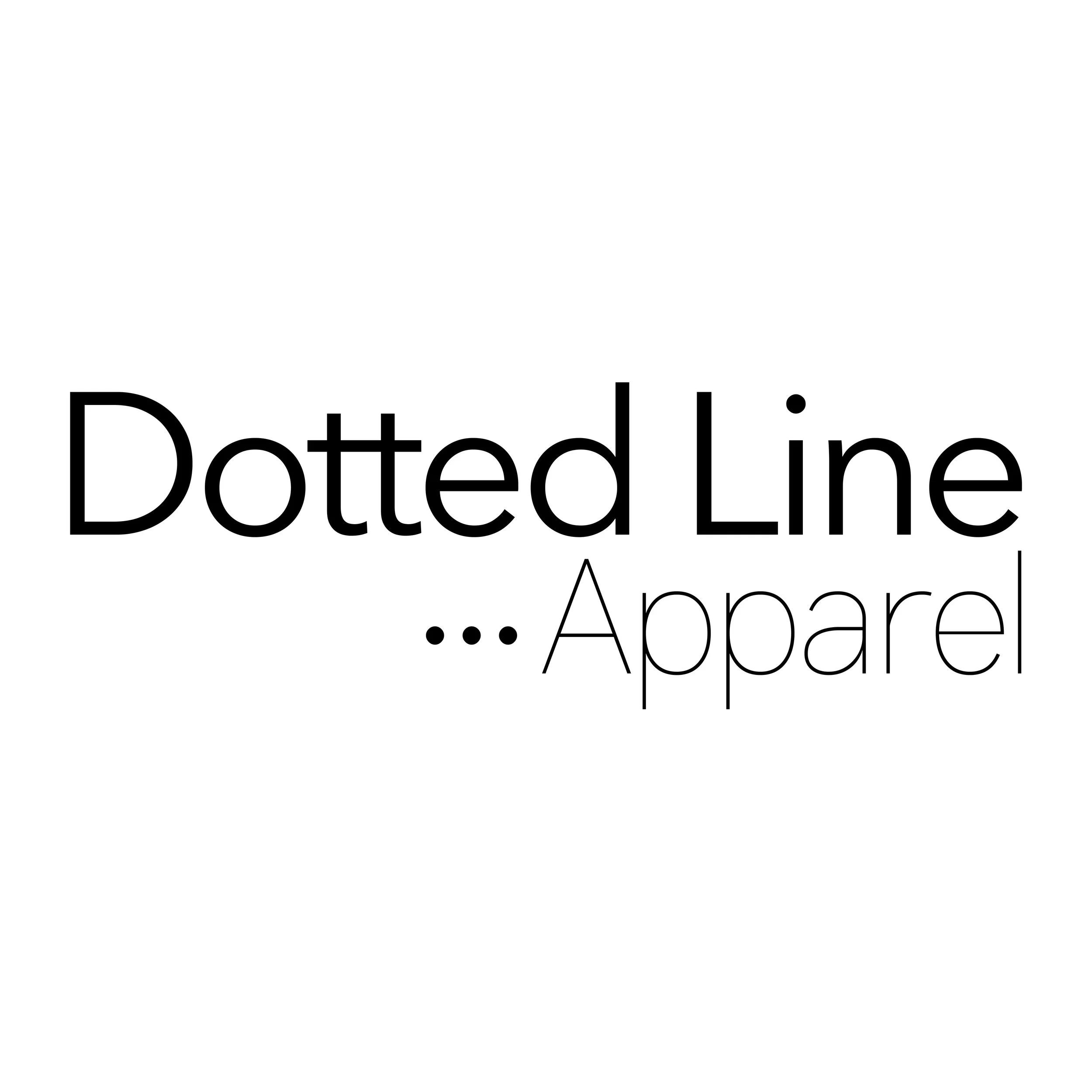 "Dotted Line Apparel" (Copy)