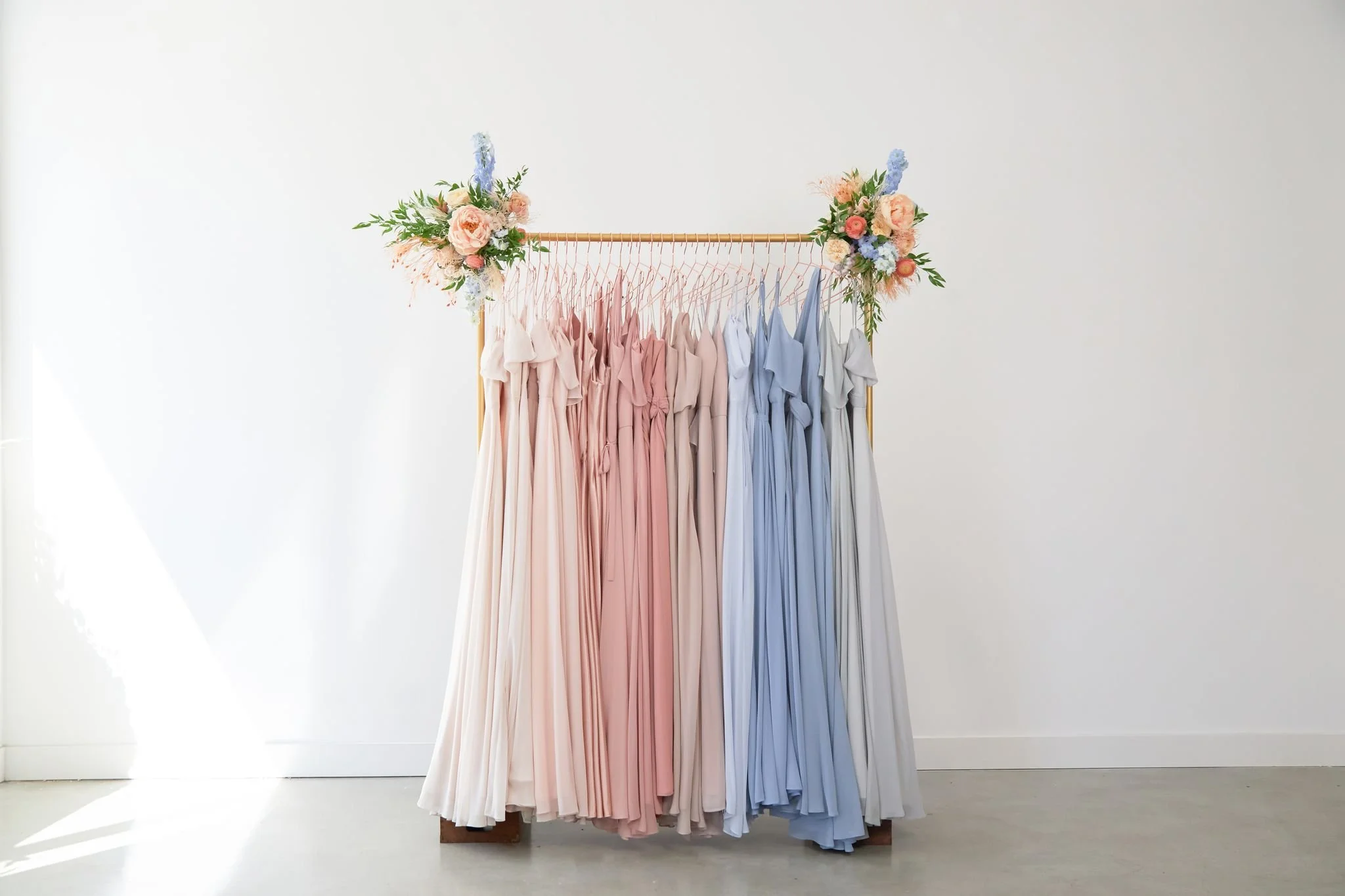 BIRDY GREY - BRIDESMAID DRESS ON RACK