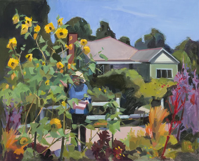 Anne Ward, Free for All, acrylic, 24×30 in.