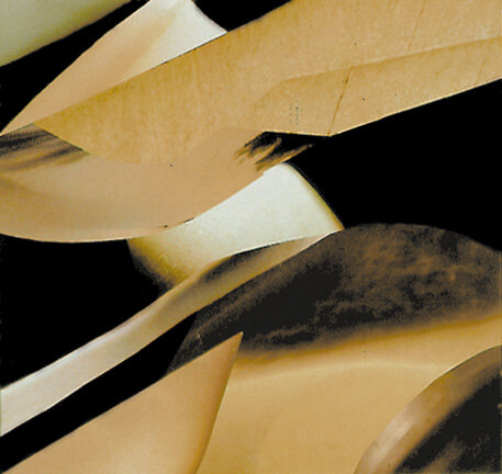  Ursula Perl,  Dunes , collage, 10.5x13.5 in. 