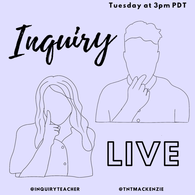 Launching Inquiry LIVE on Instagram
