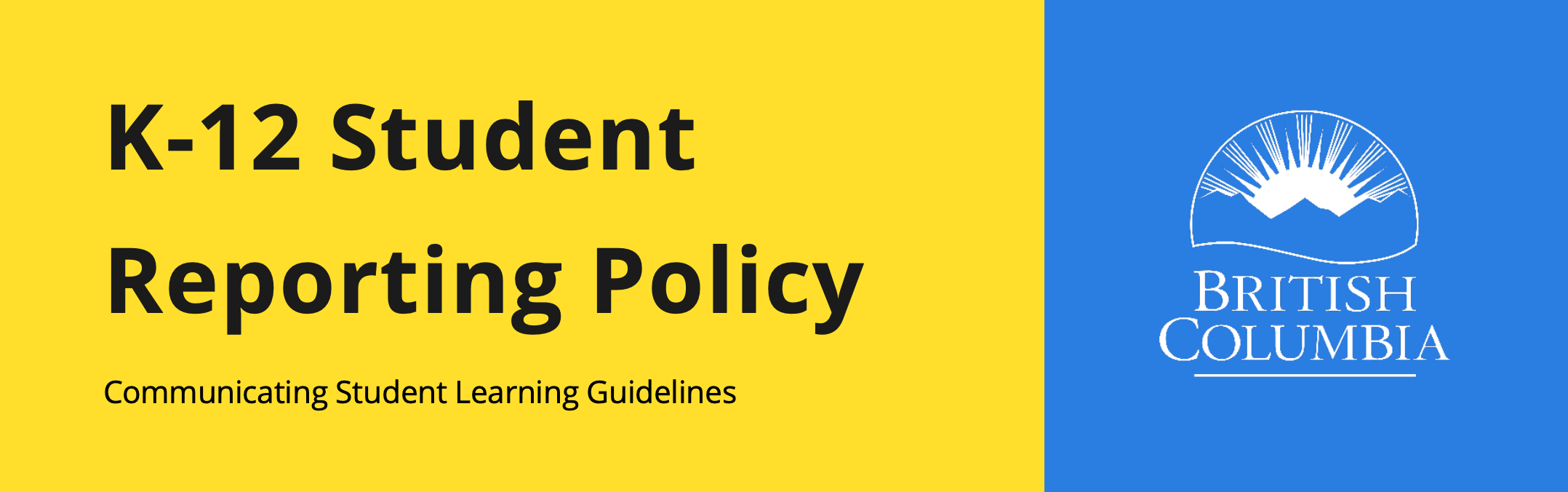 BC Reporting Policy Framework