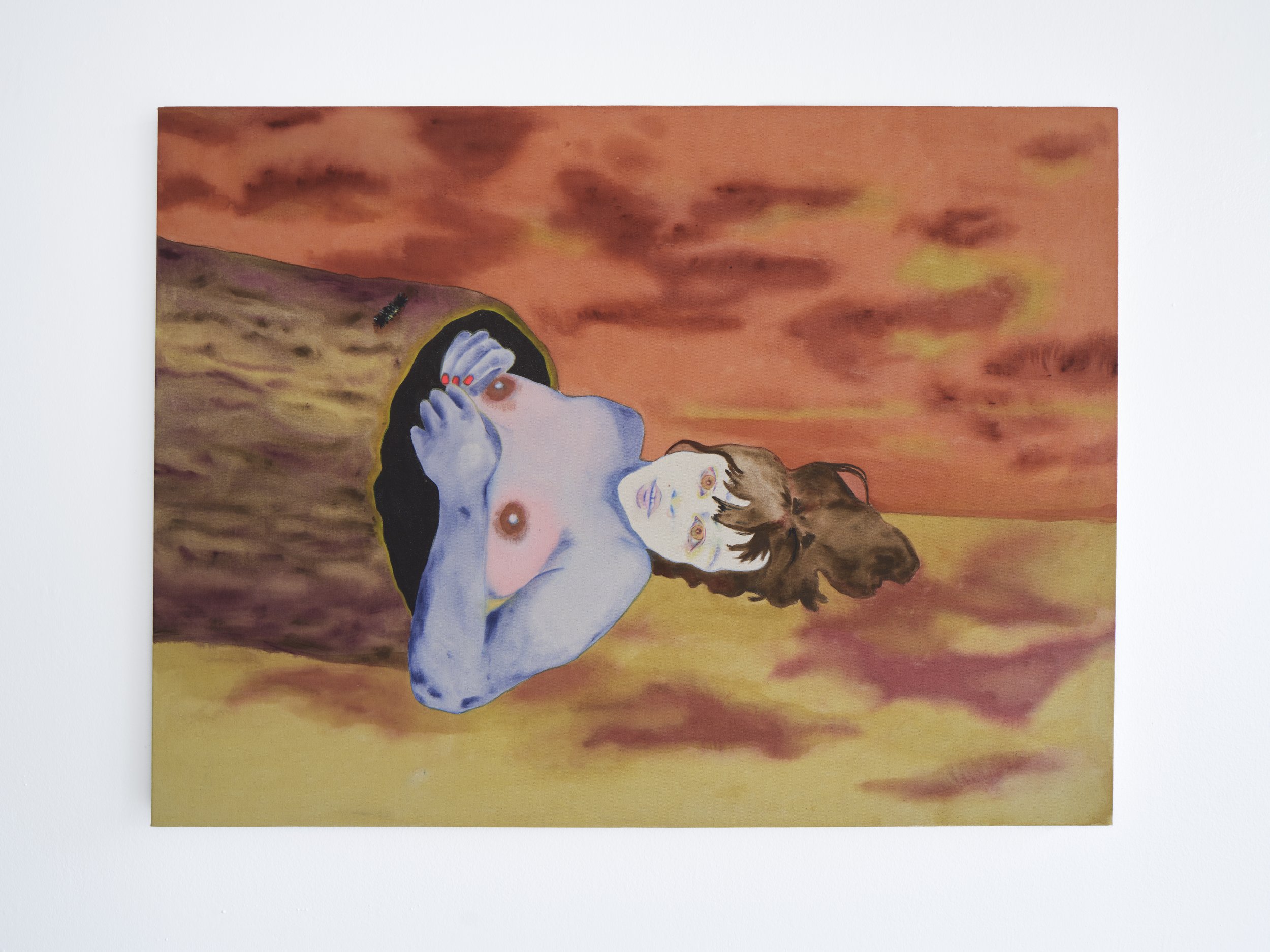   Rowan Howe    Marnie   Acrylic on Canvas   36 x 48 inches   2024  $4,500.00 