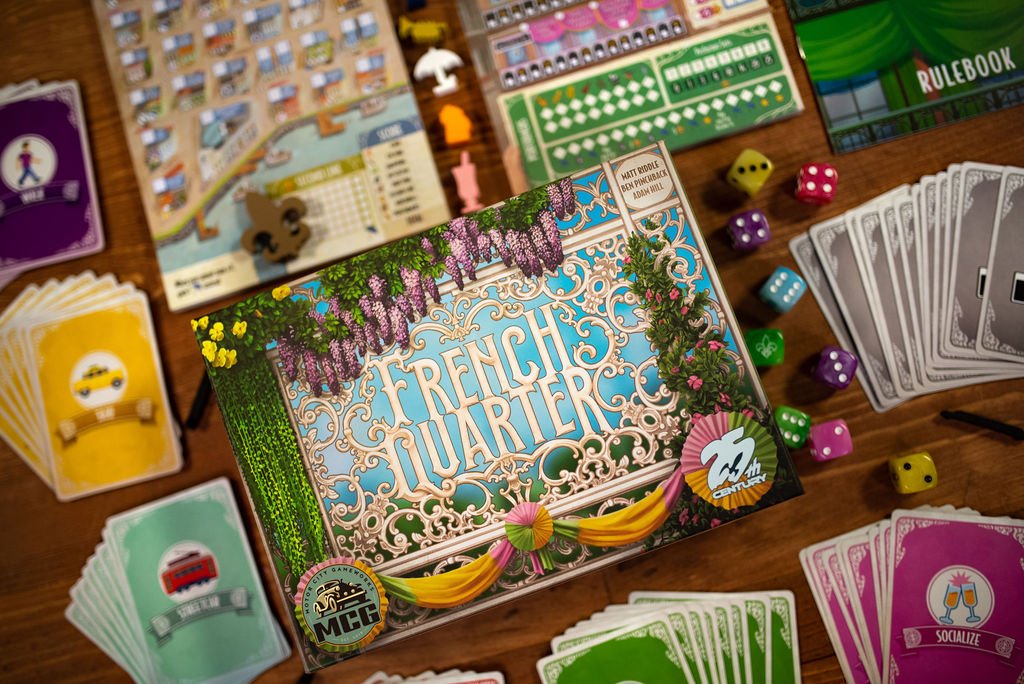 French Quarter by Motor City Gameworks Releases to Retail Stores 