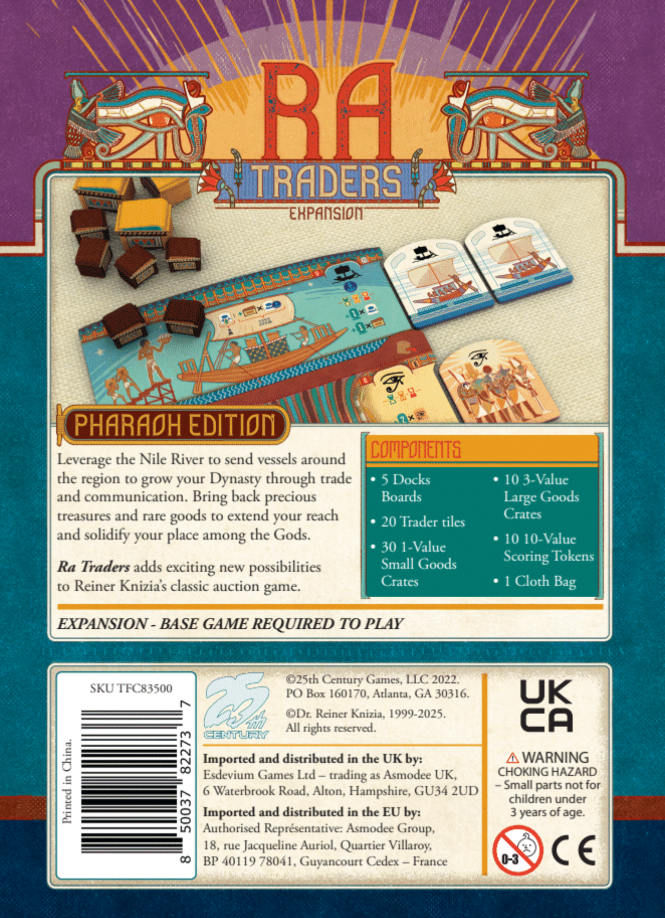 RA Traders Pharaoh box back flat.png
