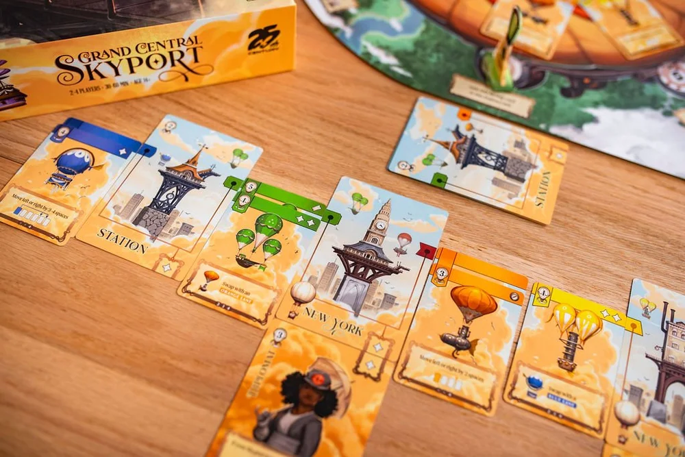 Grand Central Skyport - Gioco Da Tavolo Strategico 25th Century Games, 2-4 Giocatori, 14+ Anni
