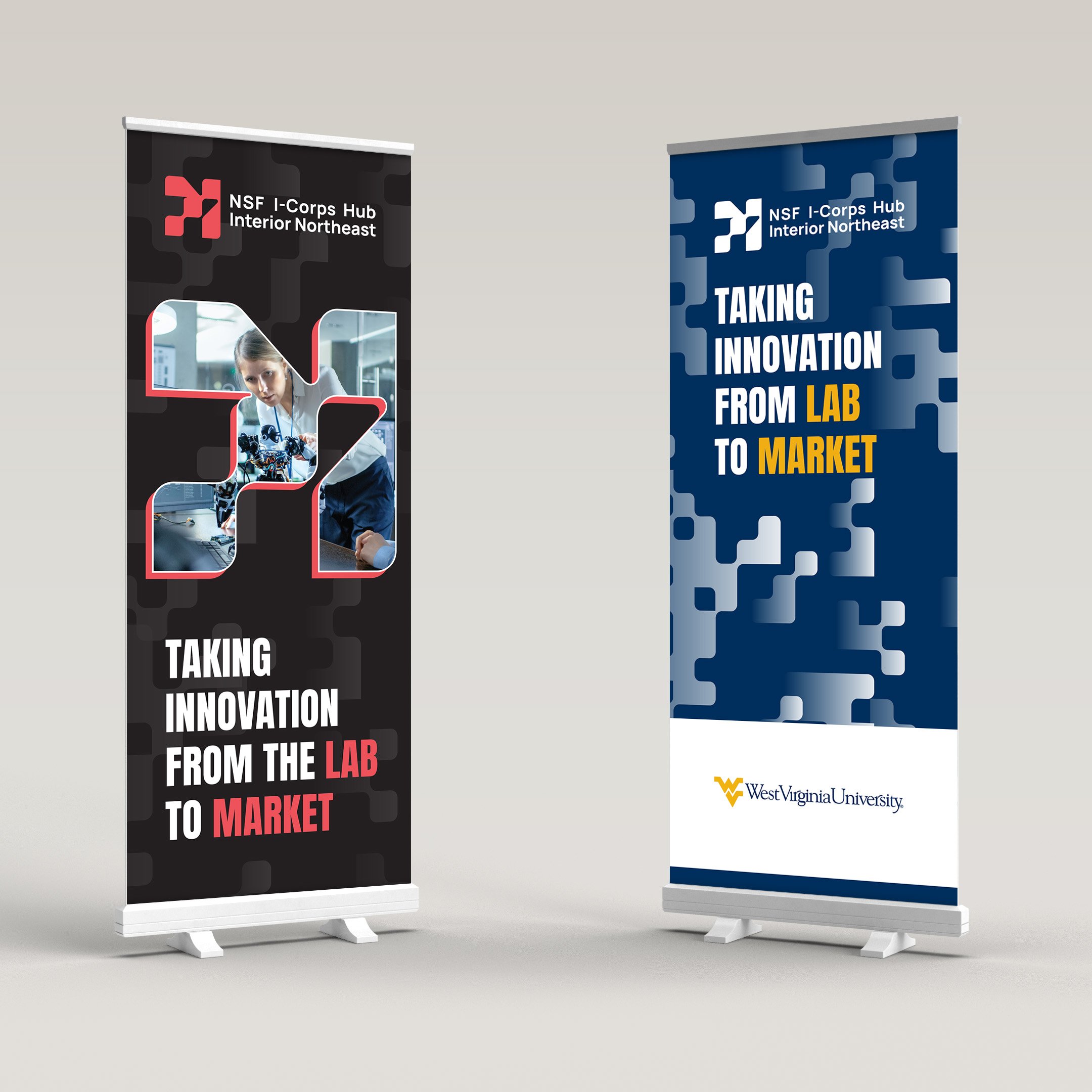 Pull Up Banners - IN I-Corps