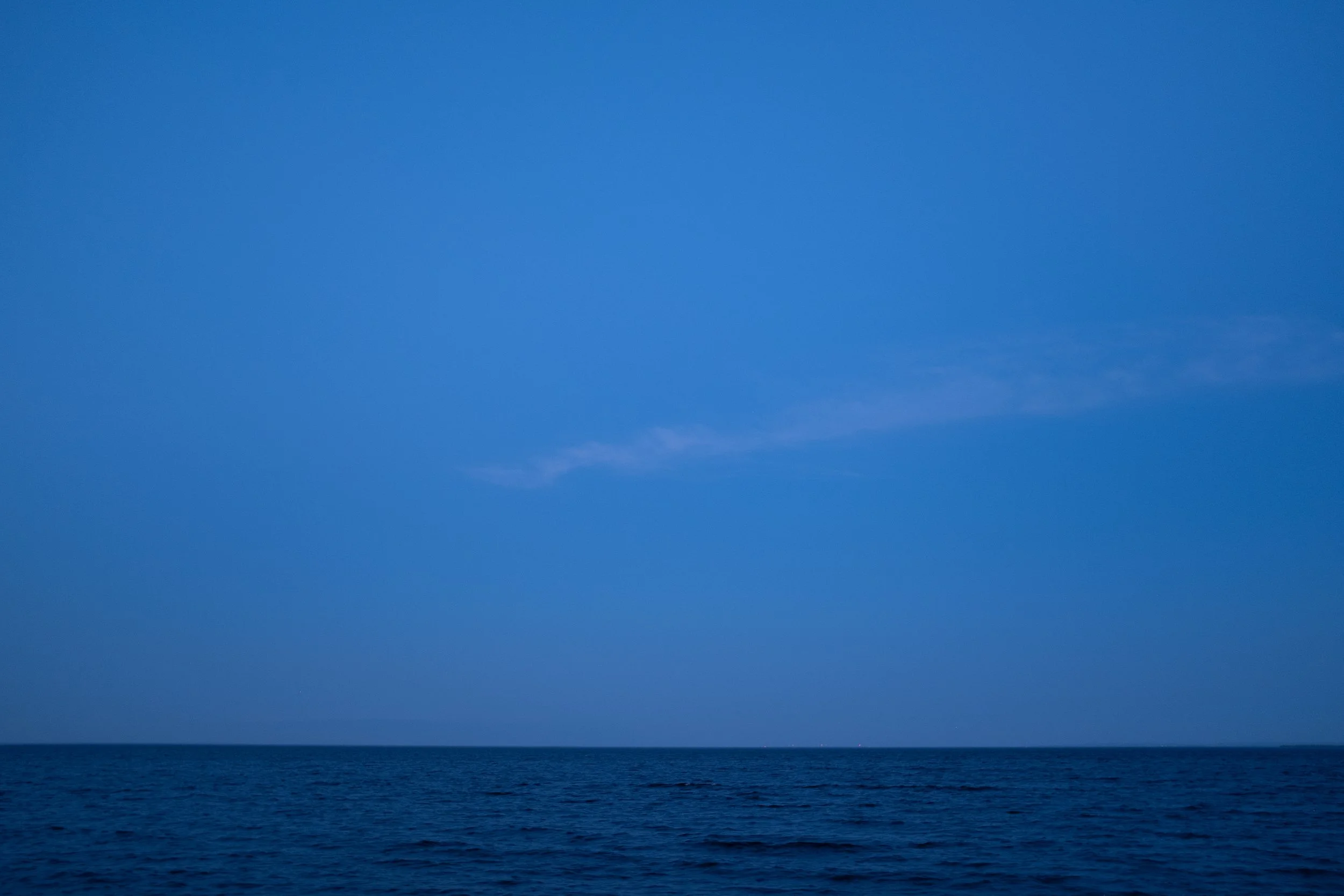 An Evening in Blue, Lake Piekouagami - Roberval [2024]