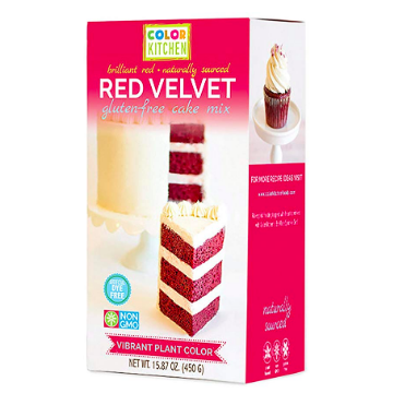 Dye free red velvet cake mix